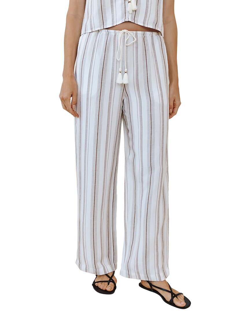 Bella Dahl Linen-blend Beach Pant