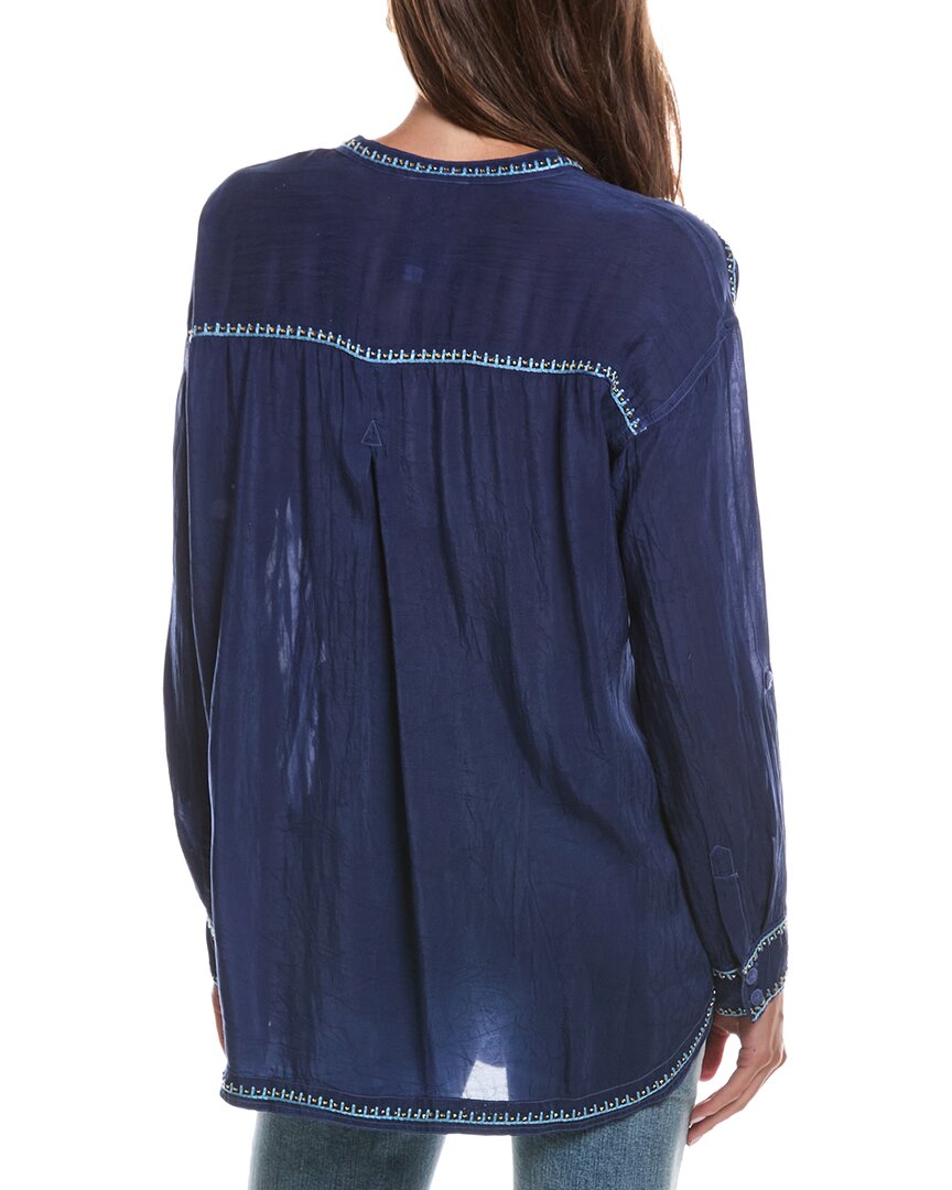 Johnny Was Maxima Tunic In Blue