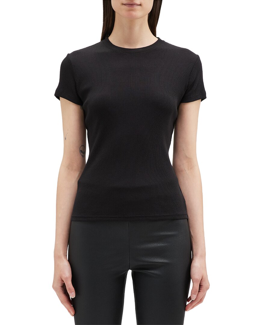 Theory Tiny T-shirt In Black