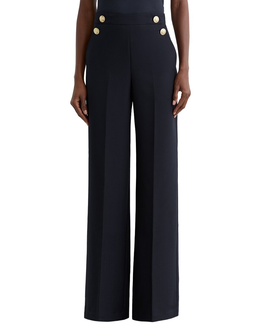 Reiss Carley Trouser In Blue