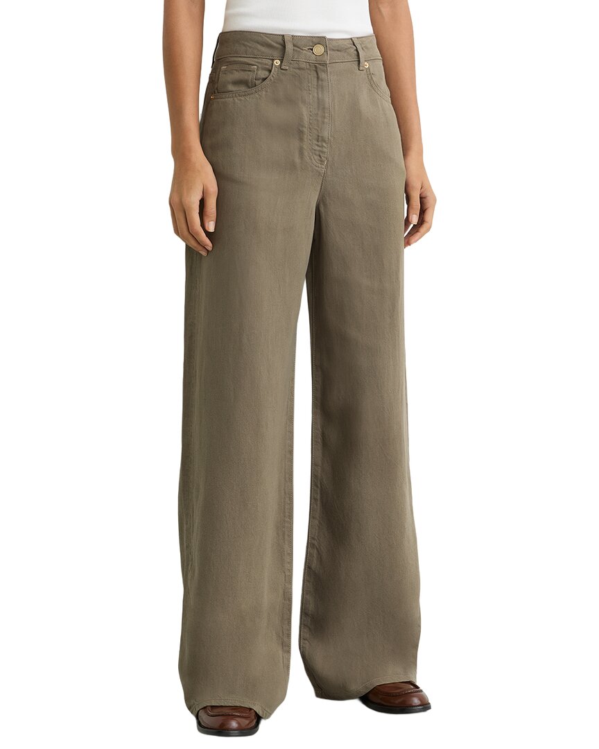 Reiss Carmen Trouser In Green