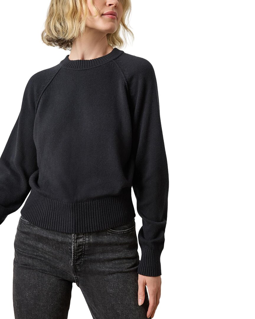 Lilla P Raglan Sleeve Pullover In Black