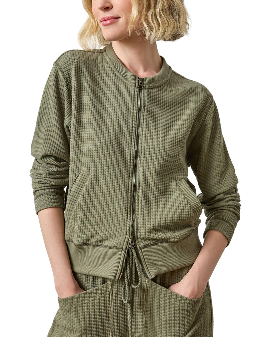 Lilla P Bomber Zip Cardigan