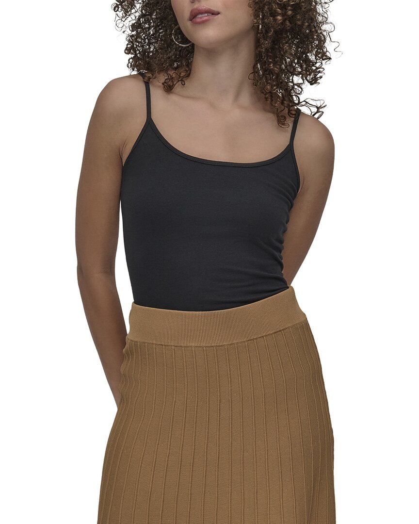 Dkny Crepe Yarn Sweater Skirt In Black