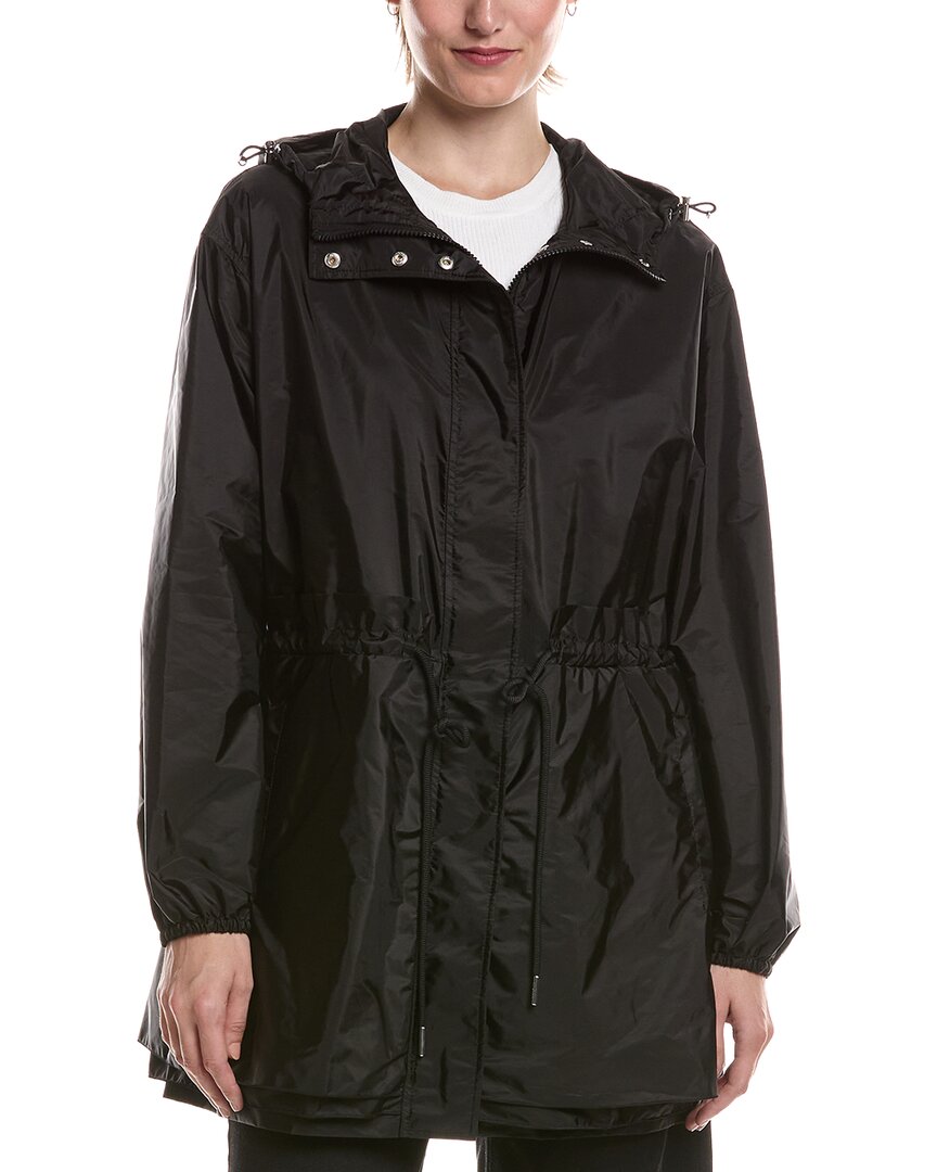 Moncler Women's Black Weteau Hooded Parka UK Size 16 - Mytheresa - Image 3