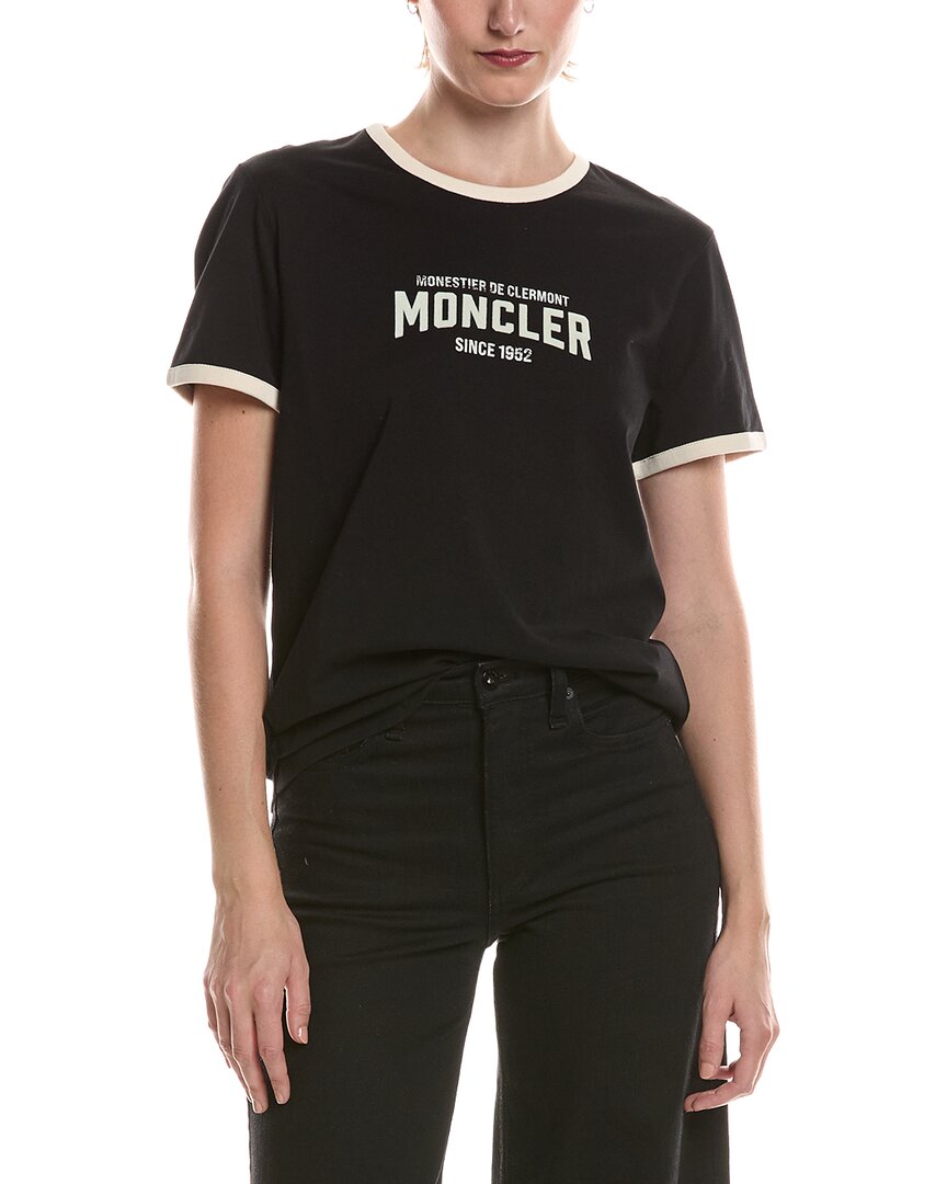 Moncler Women's Dark Grey Ss T-Shirt Mörkgrå S - Image 2
