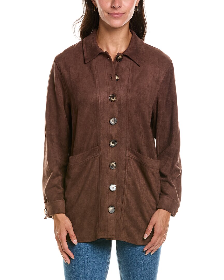 Duffield Lane Charity Coat In Brown