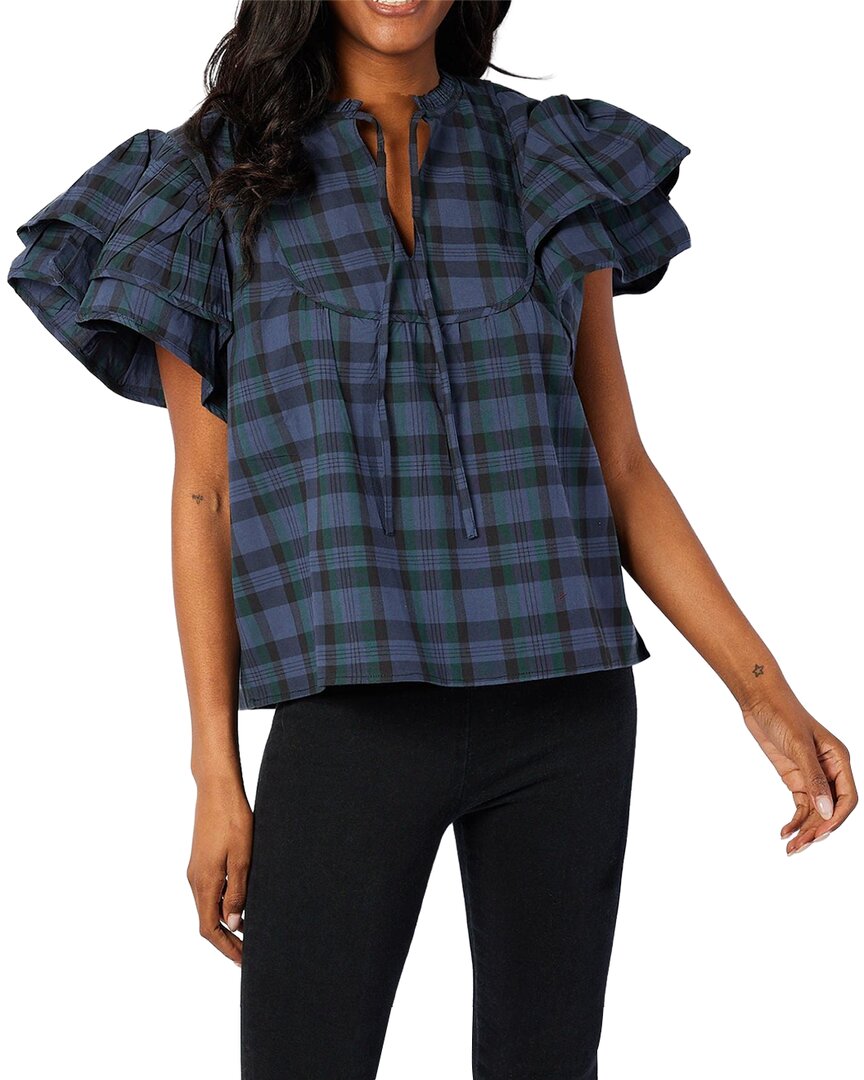 Sail To Sable Top In Blue