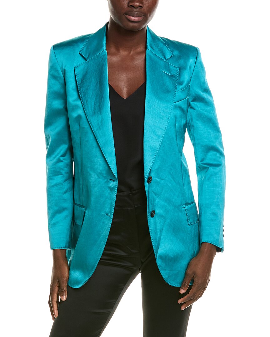 Tom Ford Blazer In Blue