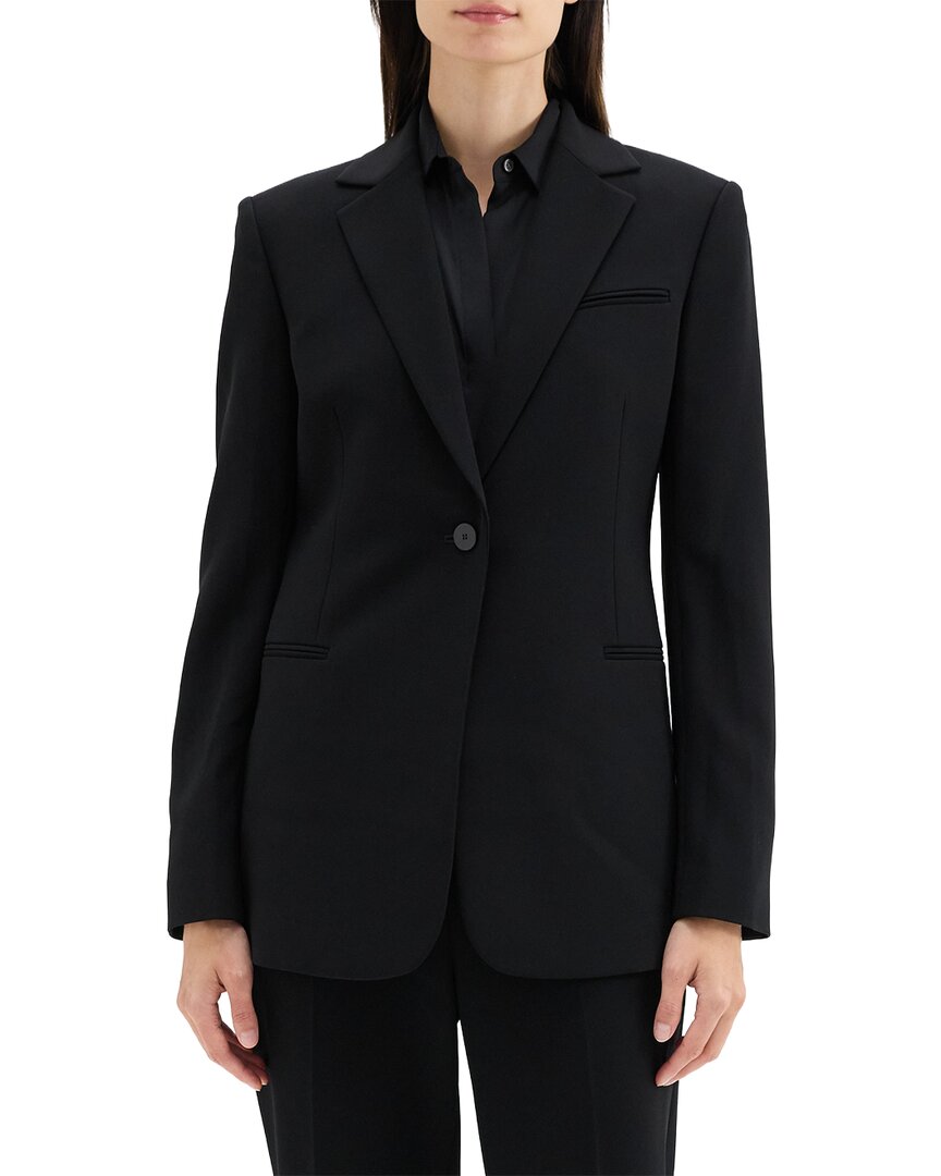 Theory Classic Slim Jacket In Black