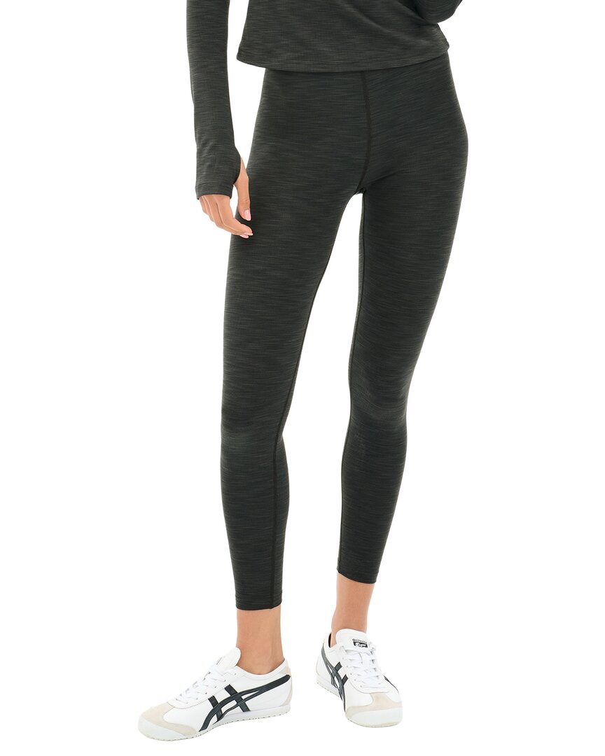 Splits59 Bailey High Waist Active Rib 7/8 Legging In Grey