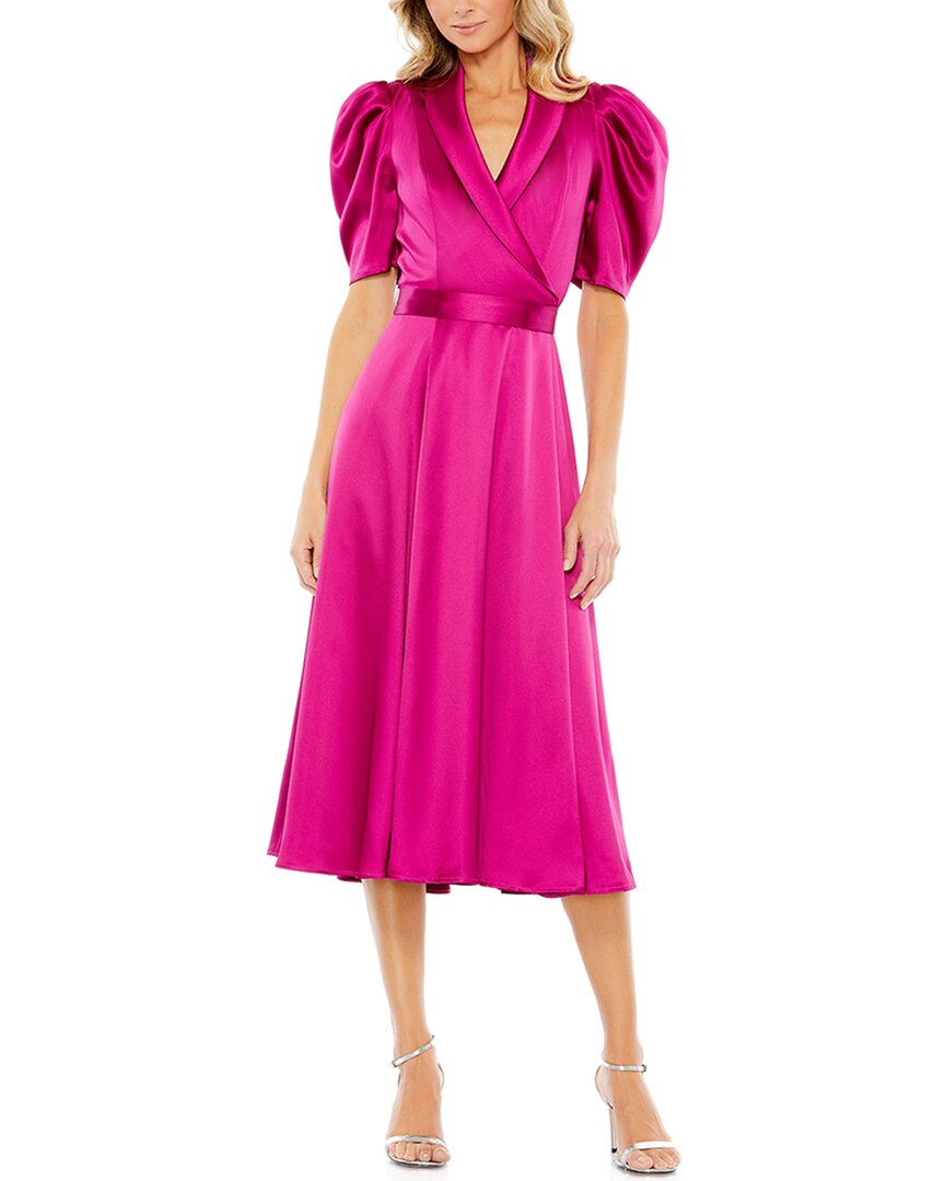 Mac Duggal Cocktail Dress In Hot Pink