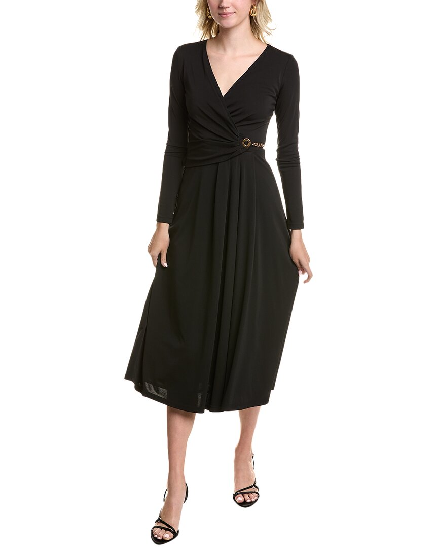 Carla Ruiz Midi Dress In Black