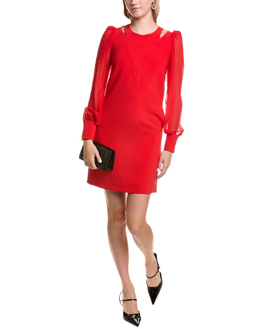 Carla Ruiz Mini Dress In Red