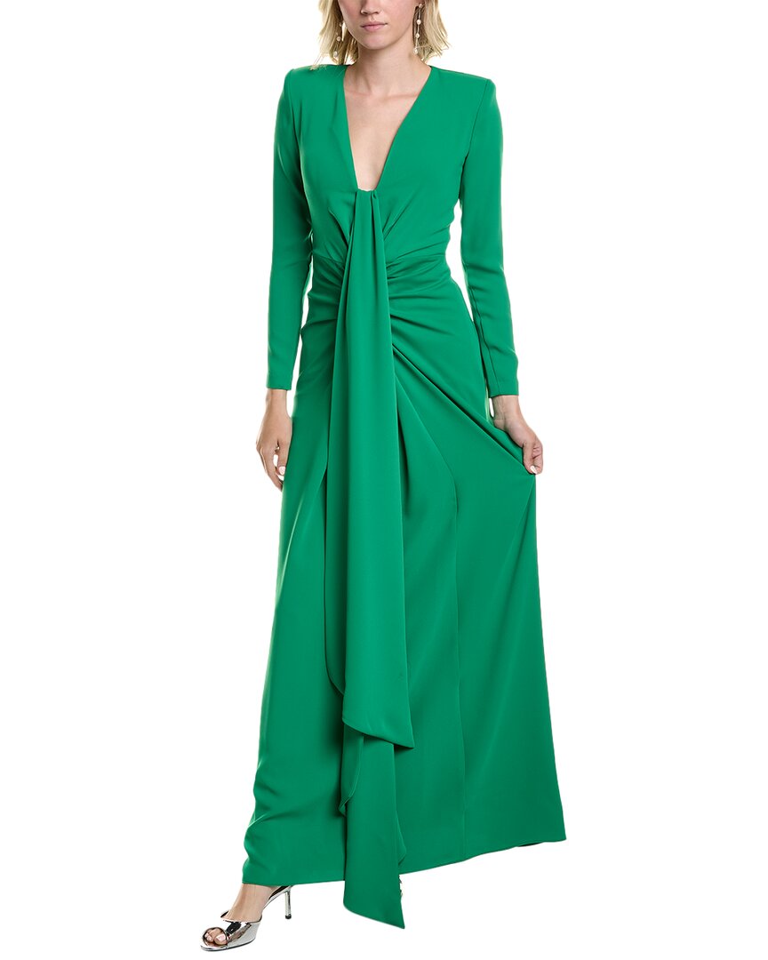 Carla Ruiz Maxi Dress In Green