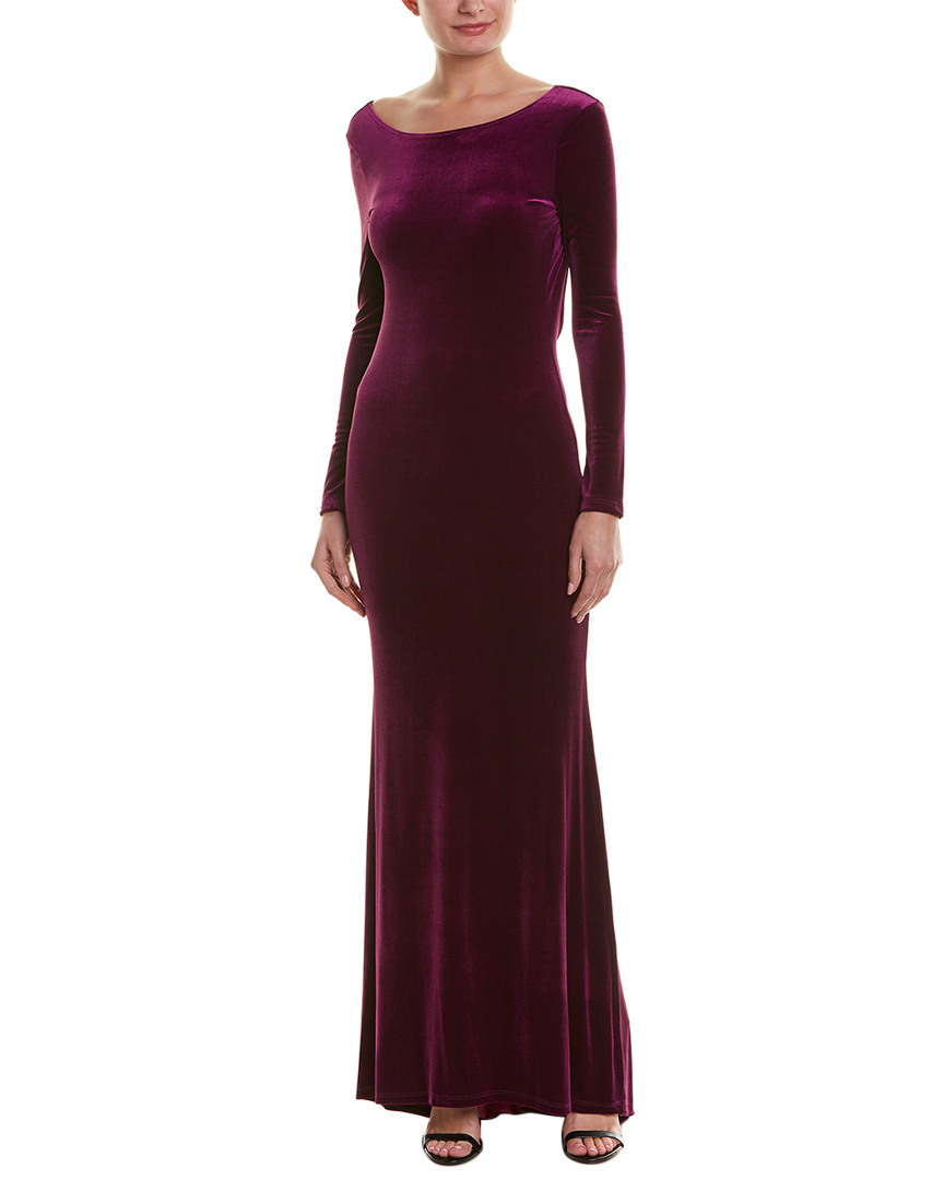 Issue New York Gown In Purple