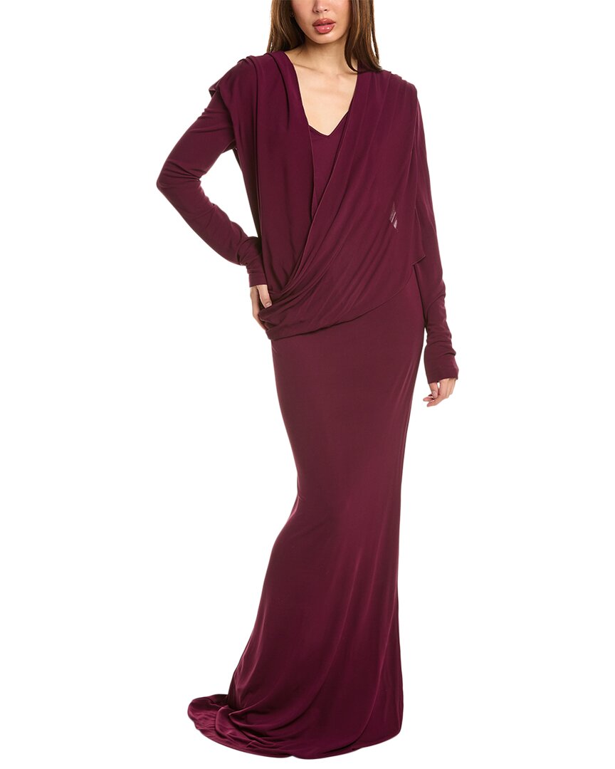 Alberta Ferretti Draped Gown