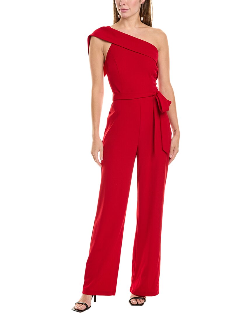 Marina One-shoulder Belted Jumpsuit