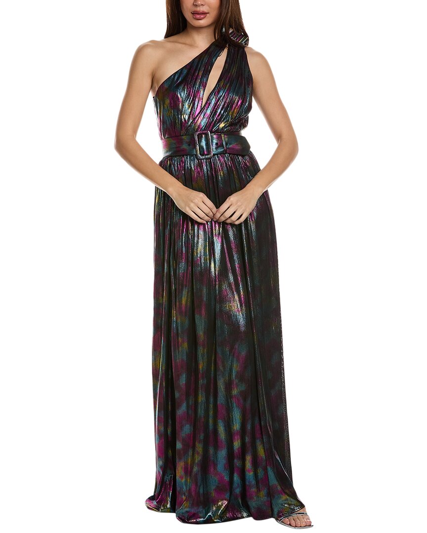 Retroféte Andrea Maxi Dress In Purple