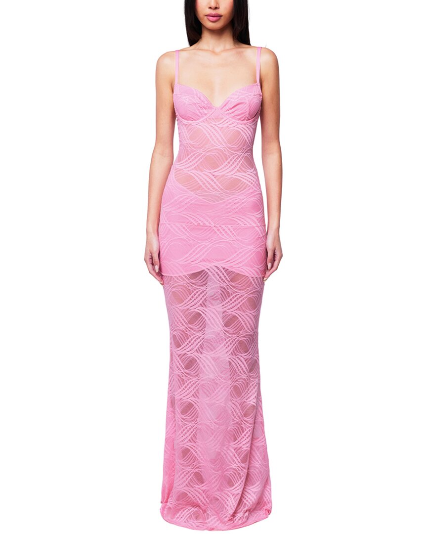 Ow Flora Maxi Dress In Pink