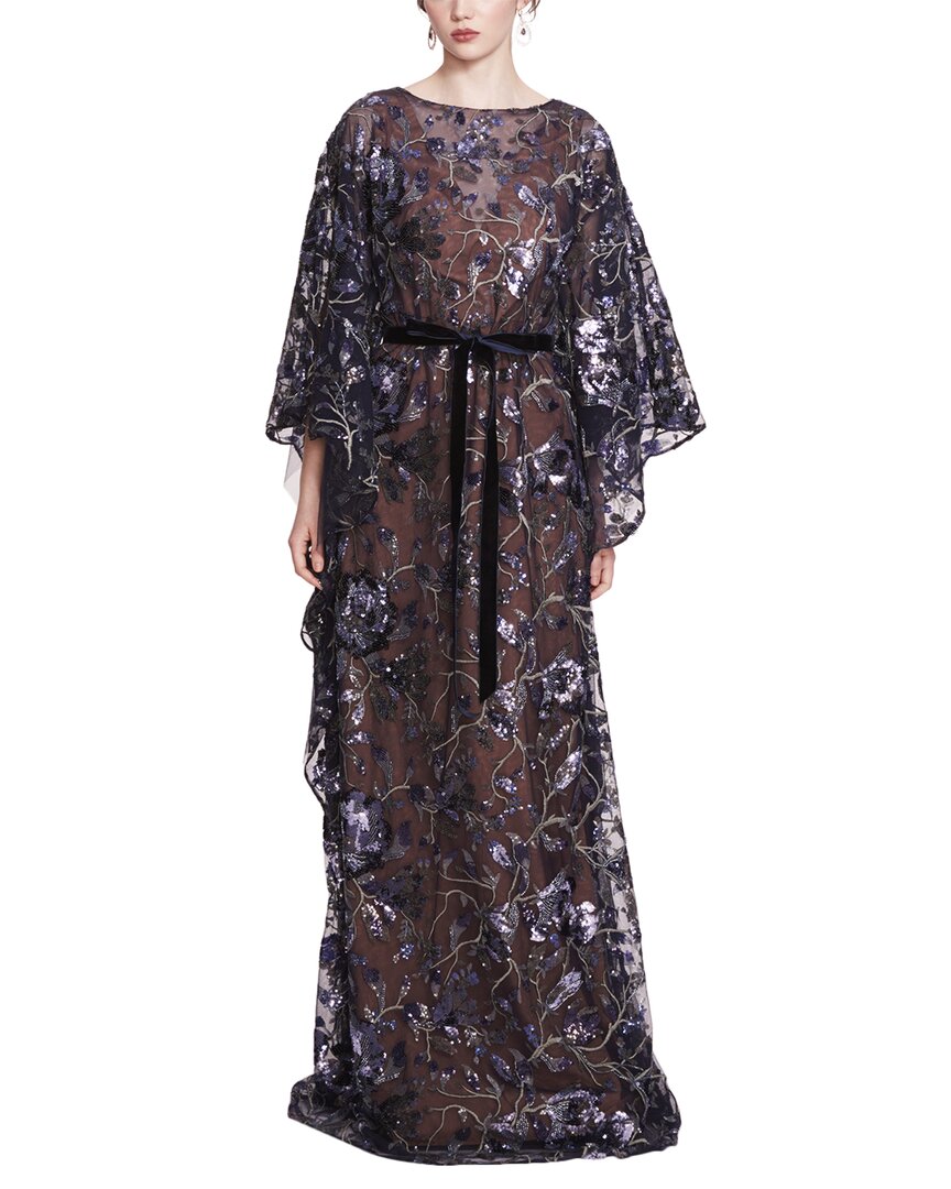 Shop Marchesa Notte Kaftan Dress