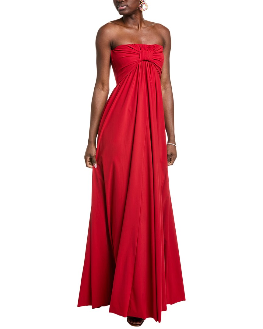 Chiara Boni La Petite Robe Dolse Gown In Red