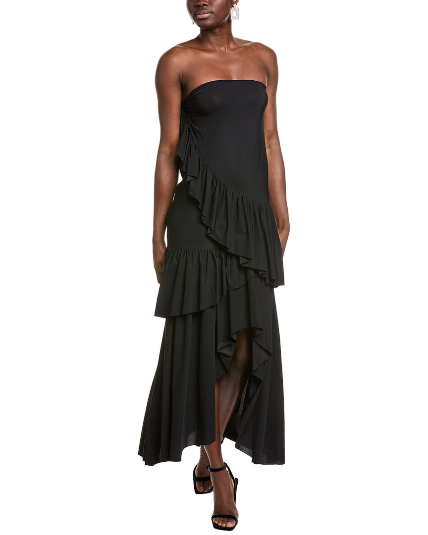 Chiara Boni La Petite Robe Leonarda Maxi Skirt In Black