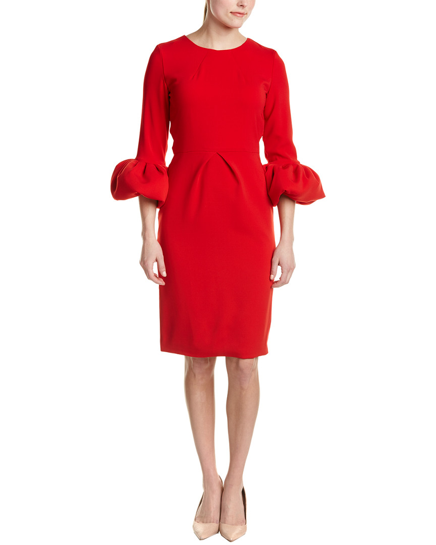 Issue New York Sheath Dress In Red