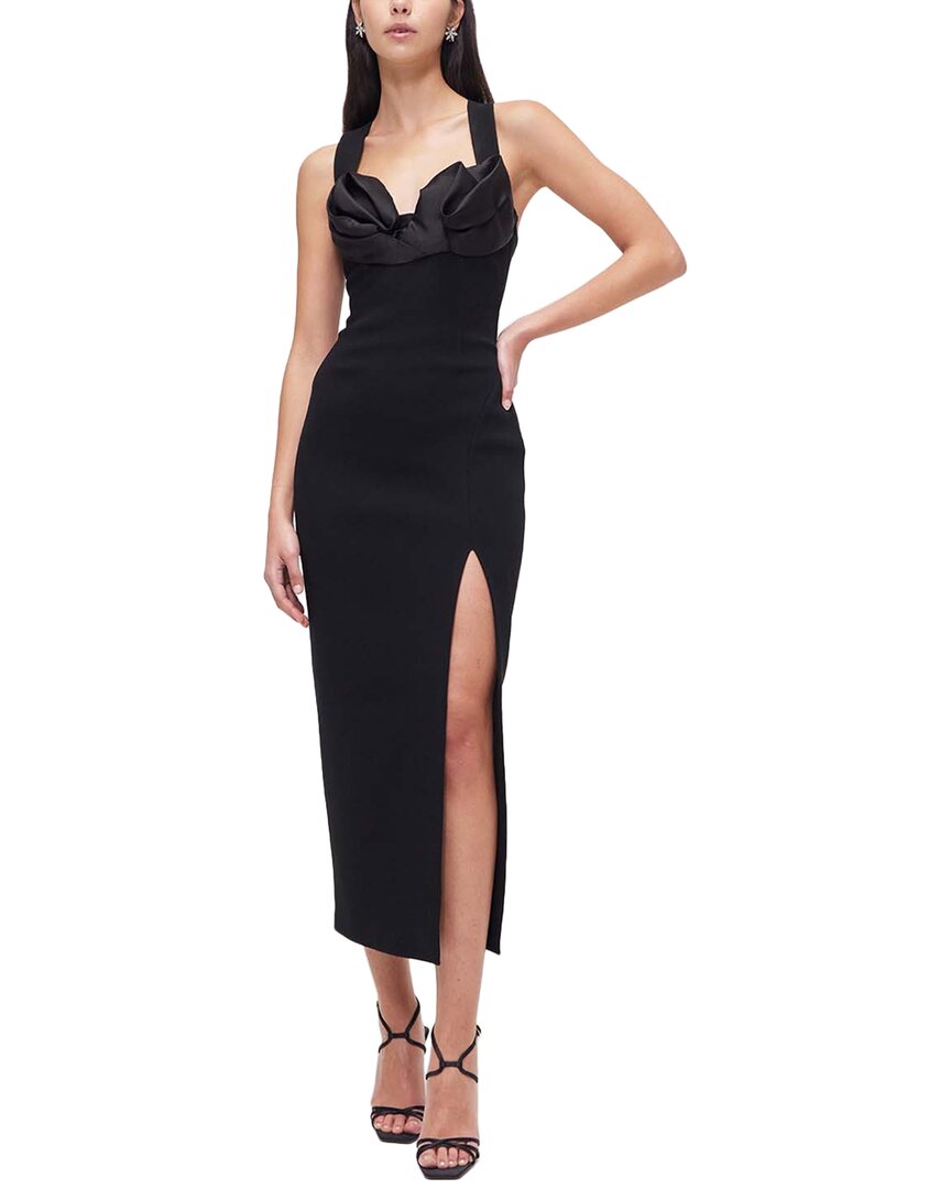 RACHEL GILBERT RACHEL GILBERT ALARIC WOOL & SILK-BLEND MIDI DRESS