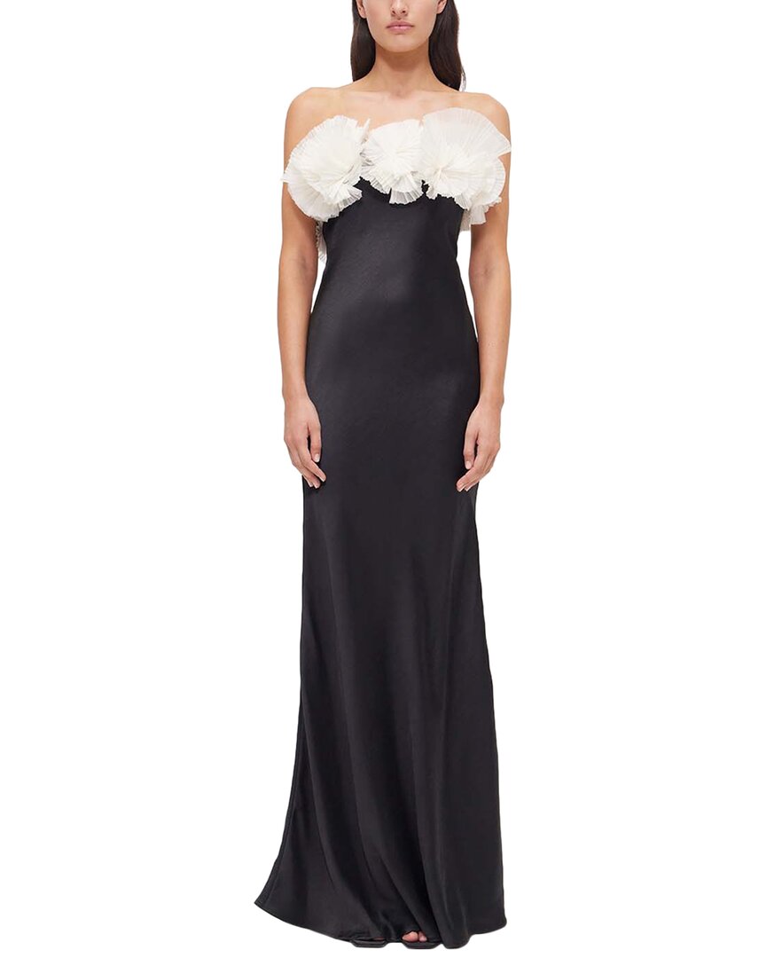 Rachel Gilbert Eyelar Ruffled Gown