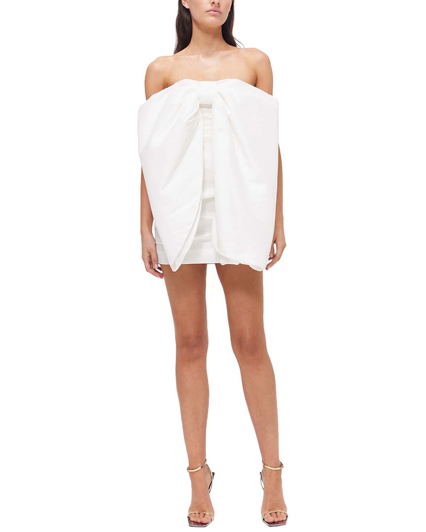 Rachel Gilbert Alessandra Mini Dress In White