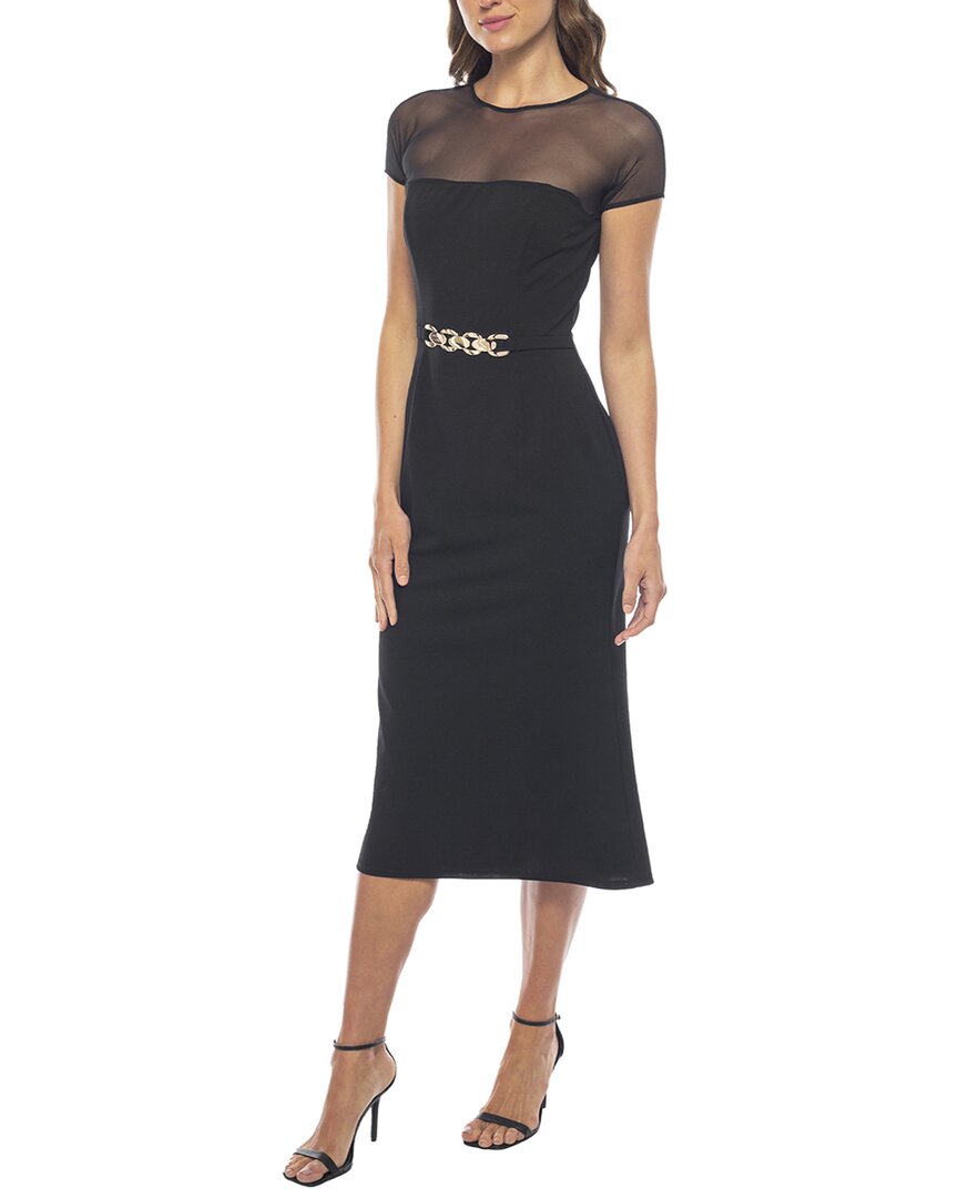 Marina Yoke Midi Dress