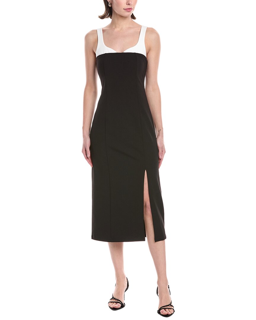 Rachel Rachel Roy Alessia Midi Dress In Black
