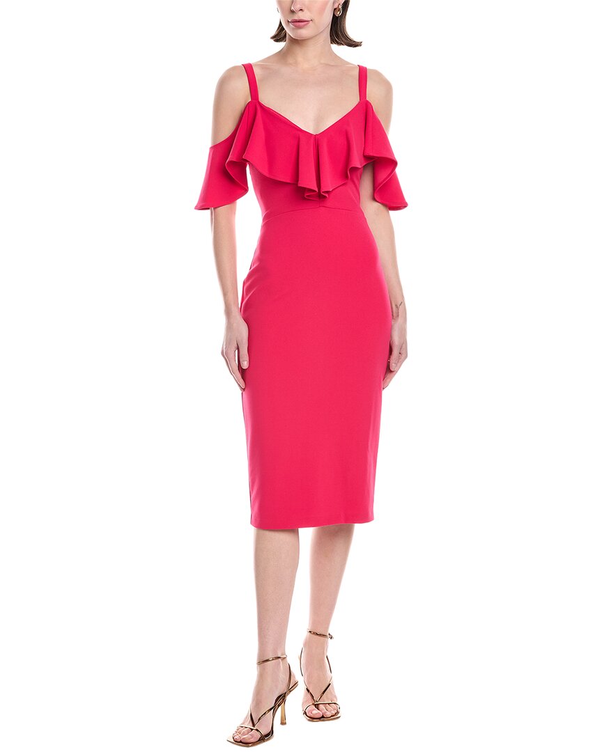 Rachel Rachel Roy Marcella Midi Dress In Pink