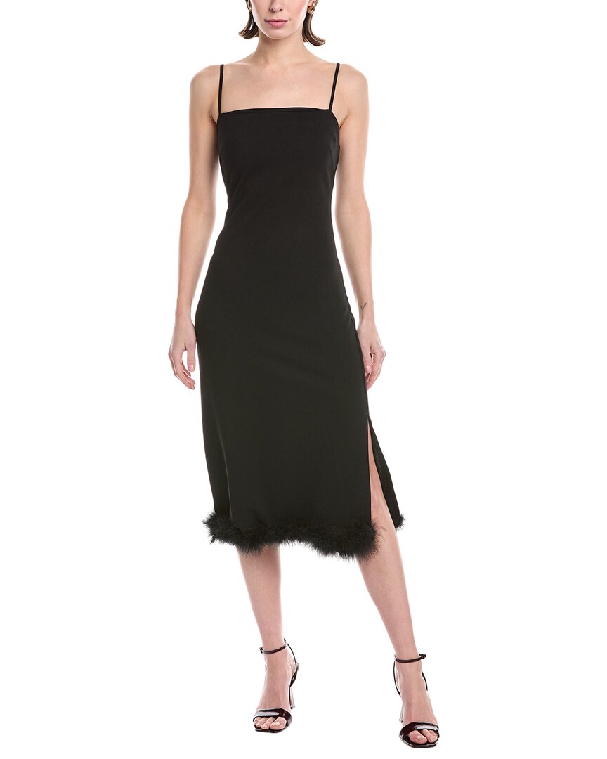 Rachel Rachel Roy Delilah Midi Dress In Black