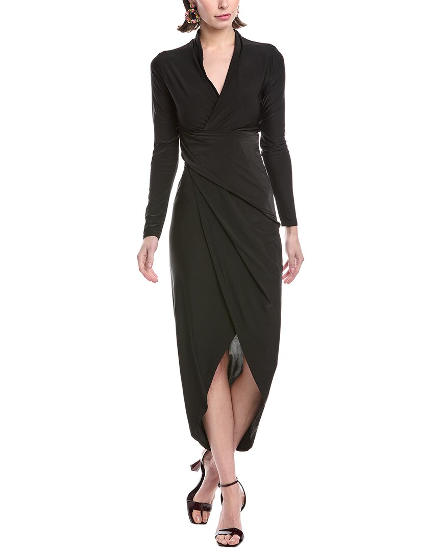 Rachel Rachel Roy Bret Midi Dress In Black
