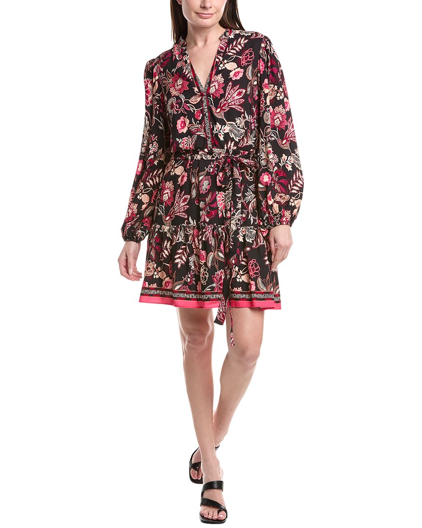 ADRIANNA PAPELL ADRIANNA PAPELL TIE WAIST MINI DRESS