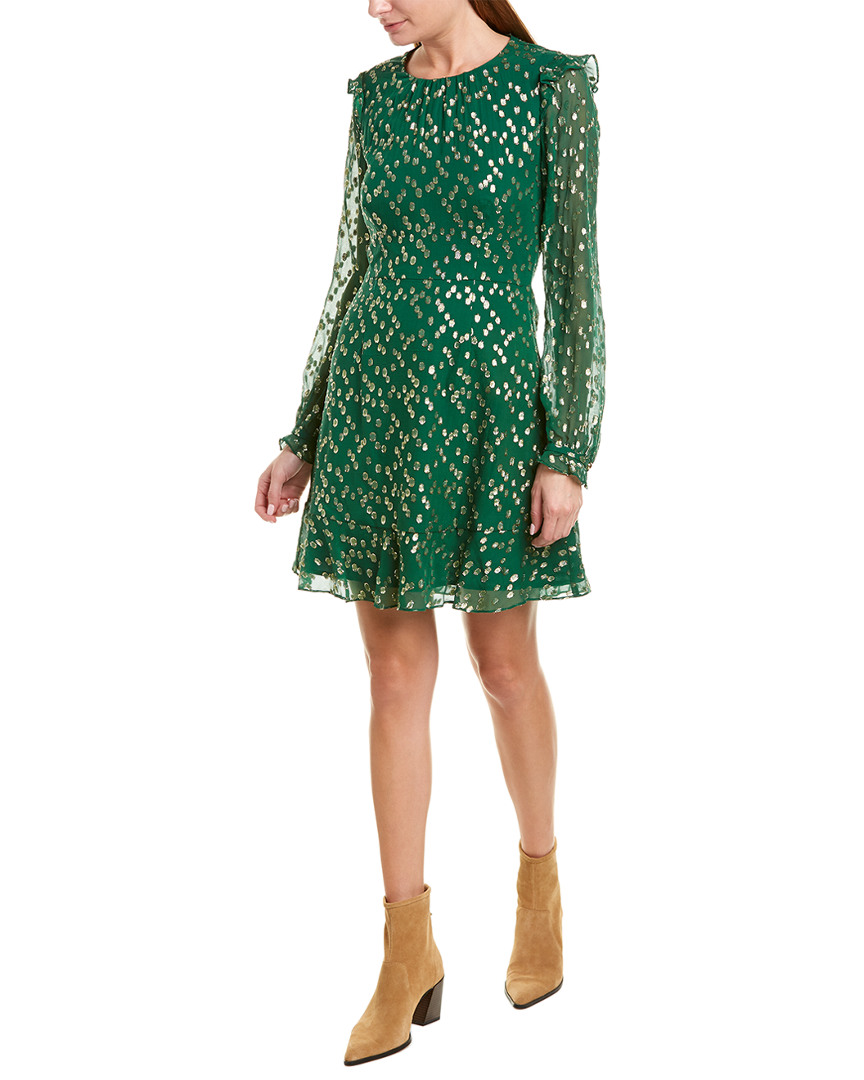 Image of Hutch Silk-Blend A-Line Dress