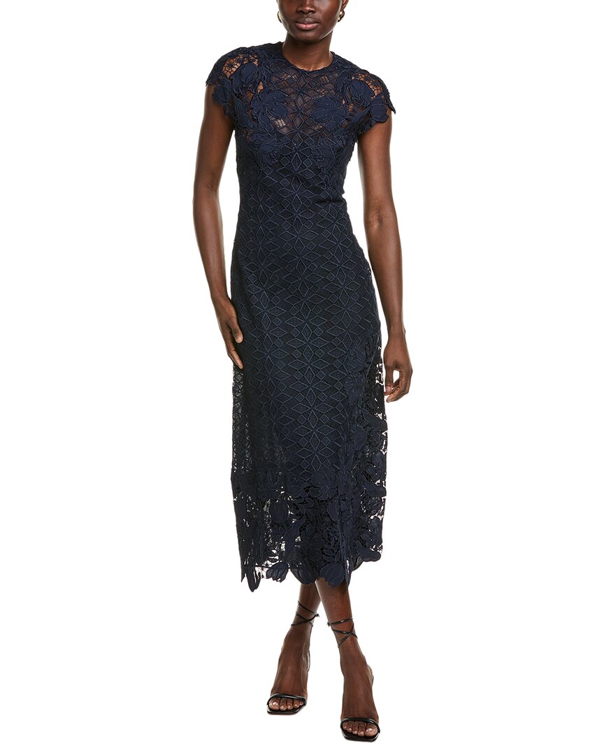 Lela Rose Lace Pencil Dress