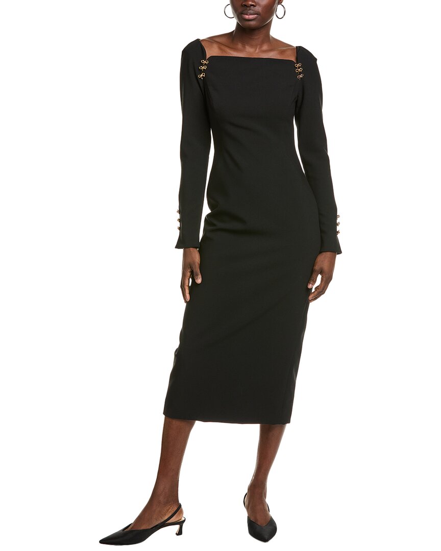 Lela Rose Raglan Midi Dress