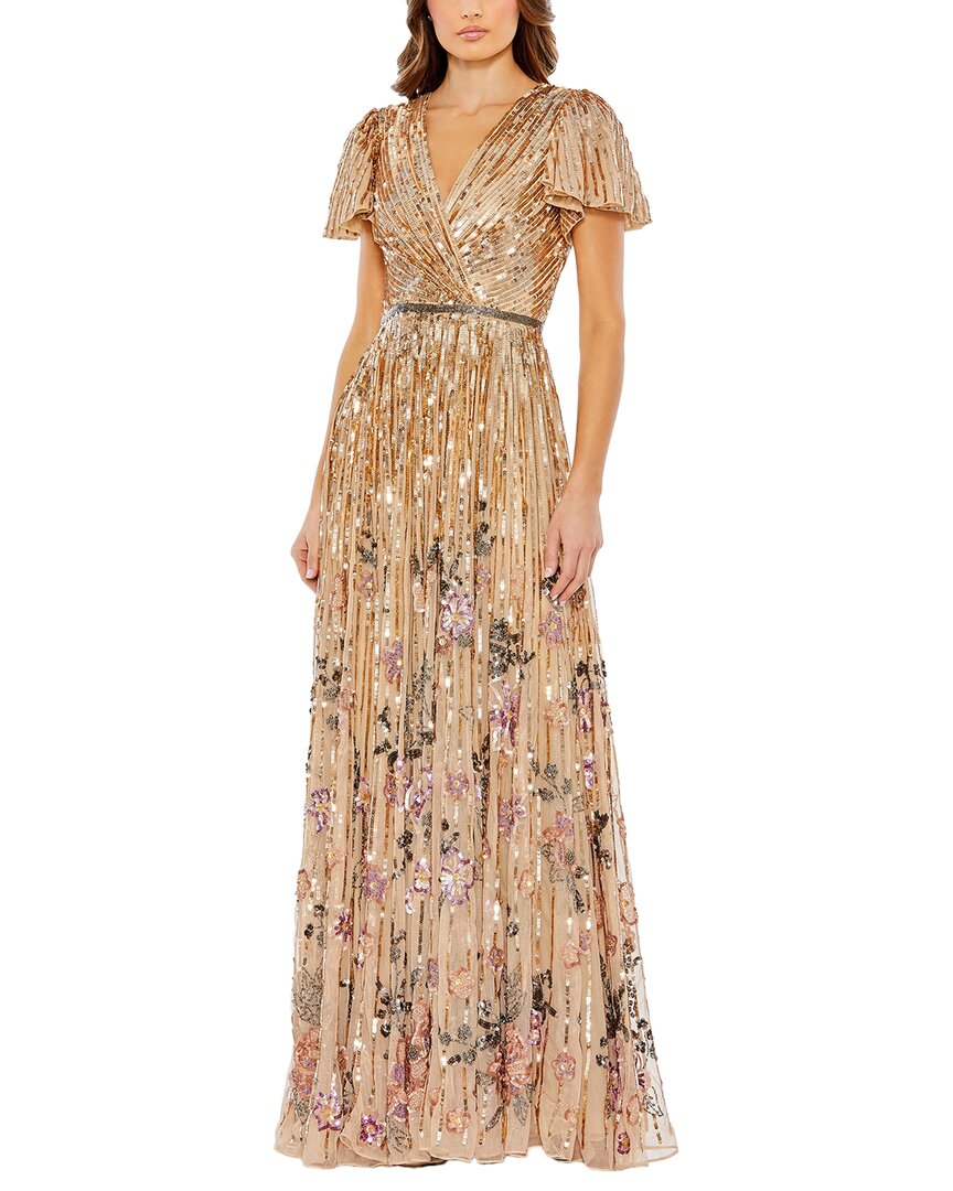 Mac Duggal V-neck Gown