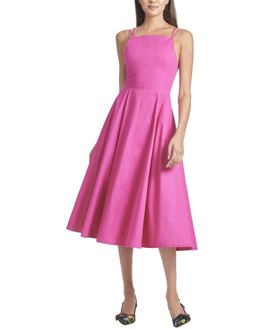 Sachin & Babi Jacinta Fit & Flare Midi Dress In Pink