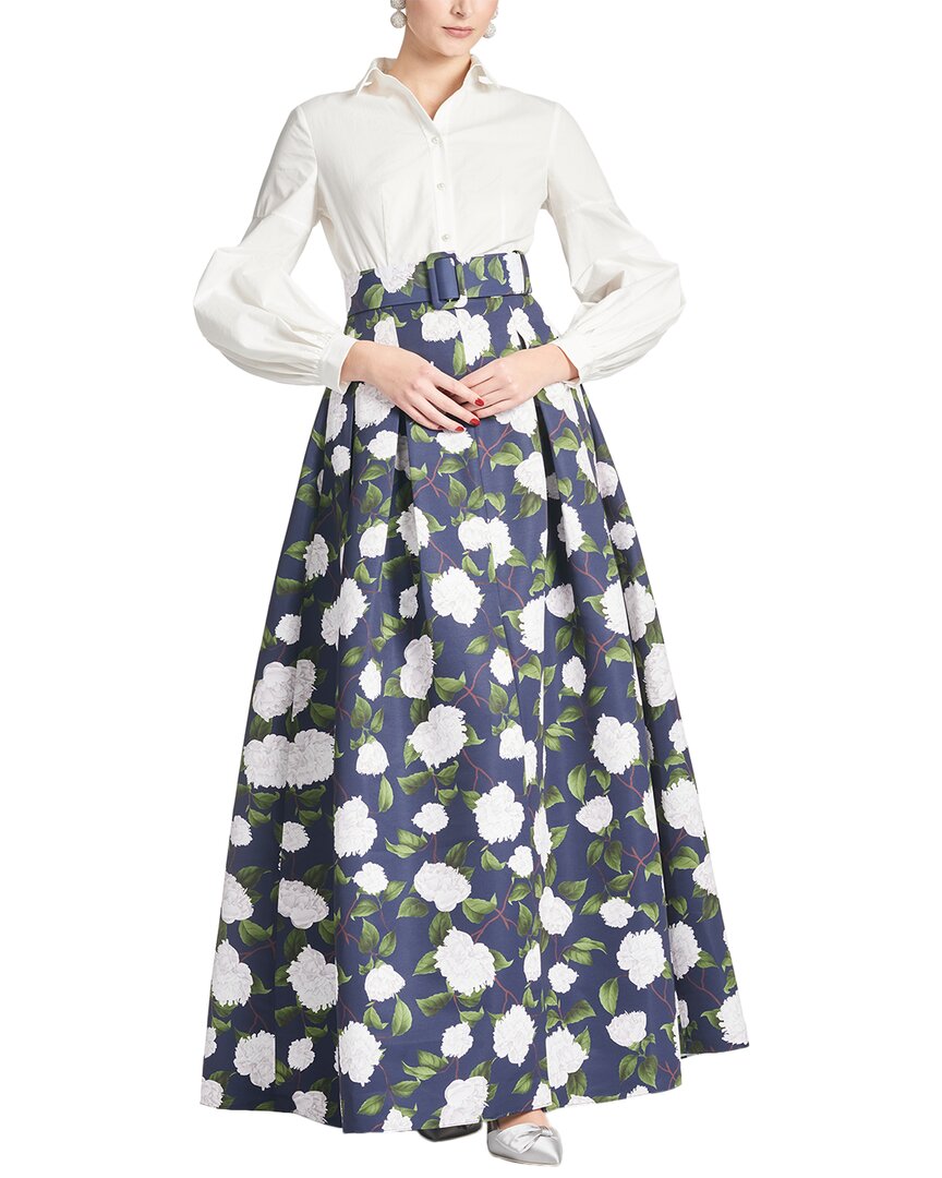 Sachin & Babi Florence Gown In White