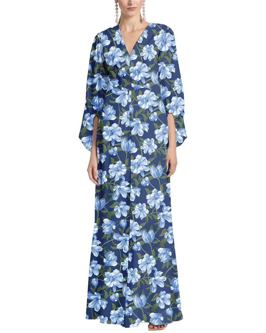 Sachin & Babi Jenny Gown In Multi