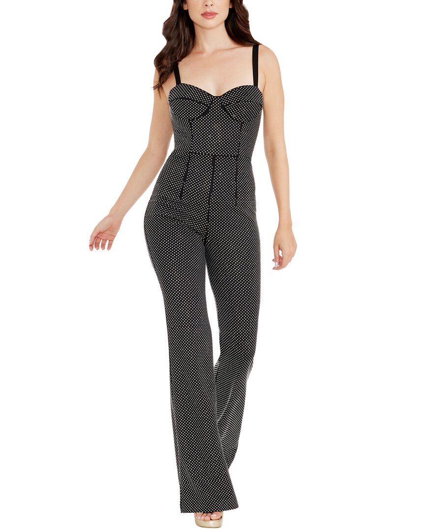 Dress The Population Presley Jumpsuit In Multi