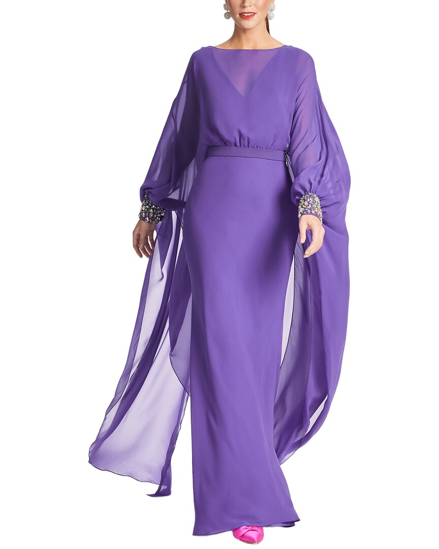 Sachin & Babi Aphrodite Gown In Purple