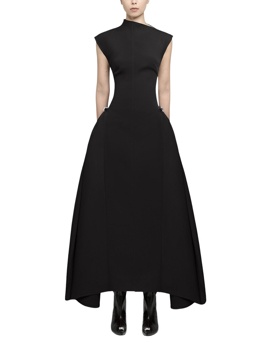 Adele Berto Maxi Dress In Black