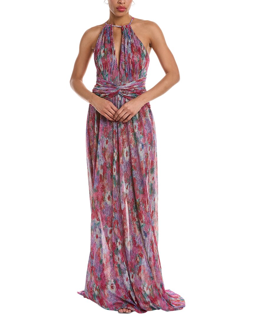 Patbo Printed Lurex Halter Neck Gown In Nocolor | ModeSens Patbo Printed Lurex Halter Neck Gown In Nocolor | ModeSens