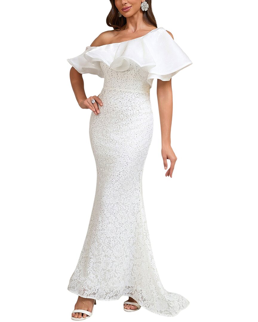 Gvibi Maxi Dress In White