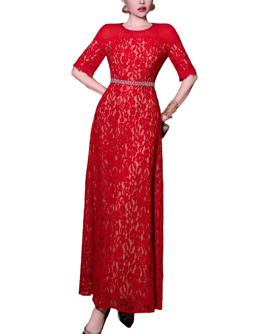 burryco maxi dress BRC By Burryco Long Sleeve Solid Maxi Dress